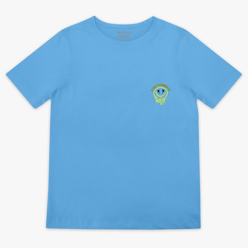 Baseball Lifestyle 101 Blue Youth Tee